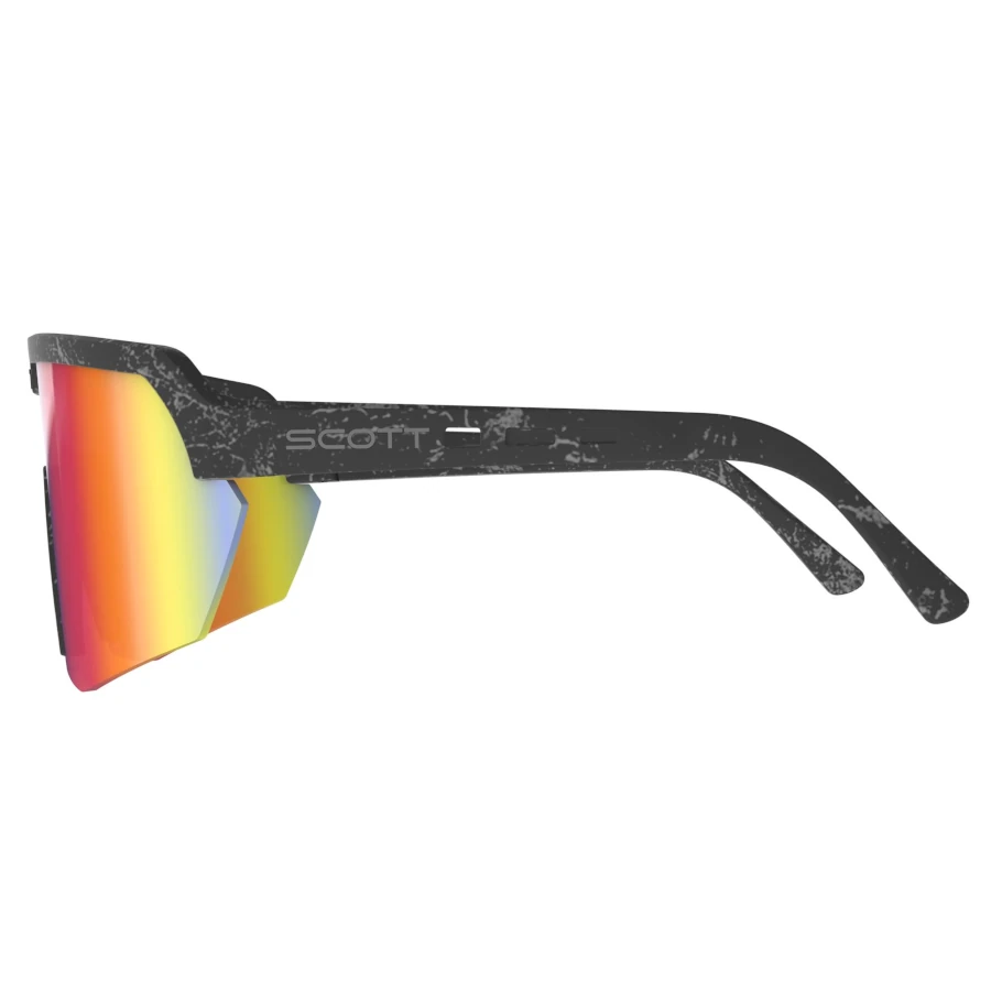 OCULOS DE SOL SCOTT SPORT SHIELD - MARBLE BLACK/TEAL CHR